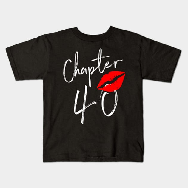 Chapter 40 Hap40 Born In 1981 Kids T-Shirt by Sink-Lux